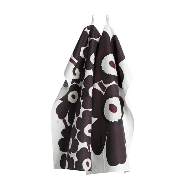 Marimekko Unikko keittiöpyyhe