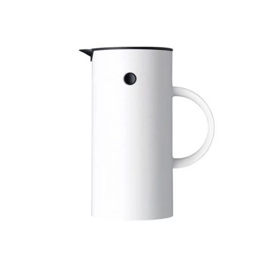 Stelton termoskannu, valkoinen