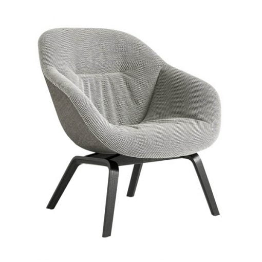 Hay About A Lounge Chair AAL83 Soft Duo nojatuoli, musta
