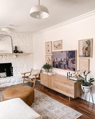 Kodikas maanläheinen sisustus