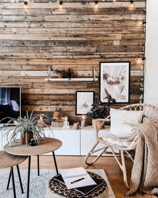 Rustiikkisen rento ja kodikas sisustus