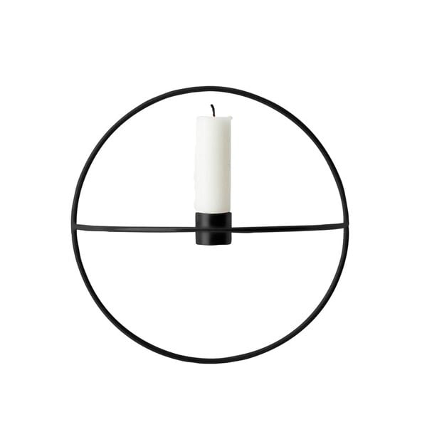 Menu POV Circle kynttilänjalka, S, musta