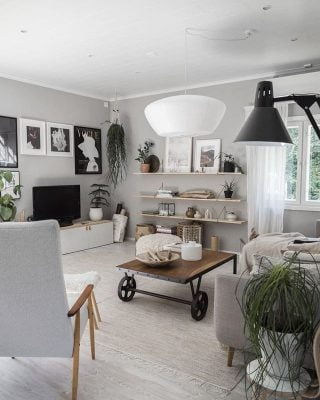 Rouheaa maalaistunnelmaa sisustuksessa