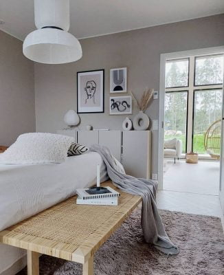 Raikkaan skandinaavinen sisustus