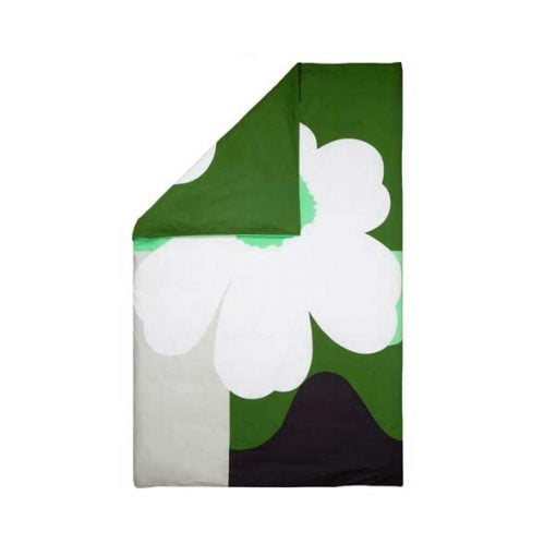 Marimekko Co-created pussilakana, vihreä