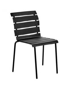 Valerie Objects Aligned tuoli, musta